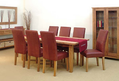 Christian Harold - Ardennes Leather Dining Set from Furniture 123