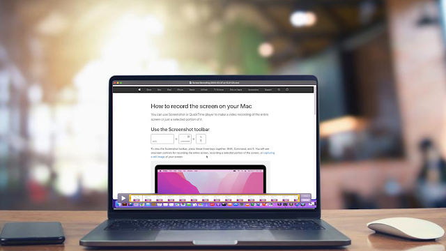 how to screen record on mac