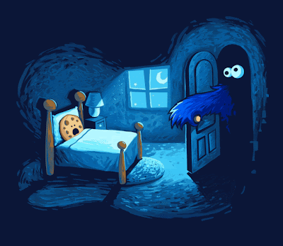 Threadless Sesame Street “Monster in the Closet” T-Shirt