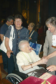 Elisabetta Ciocca nel Santuario di S. Antonio