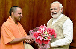 Yogi Adityanath and Narendra Modi