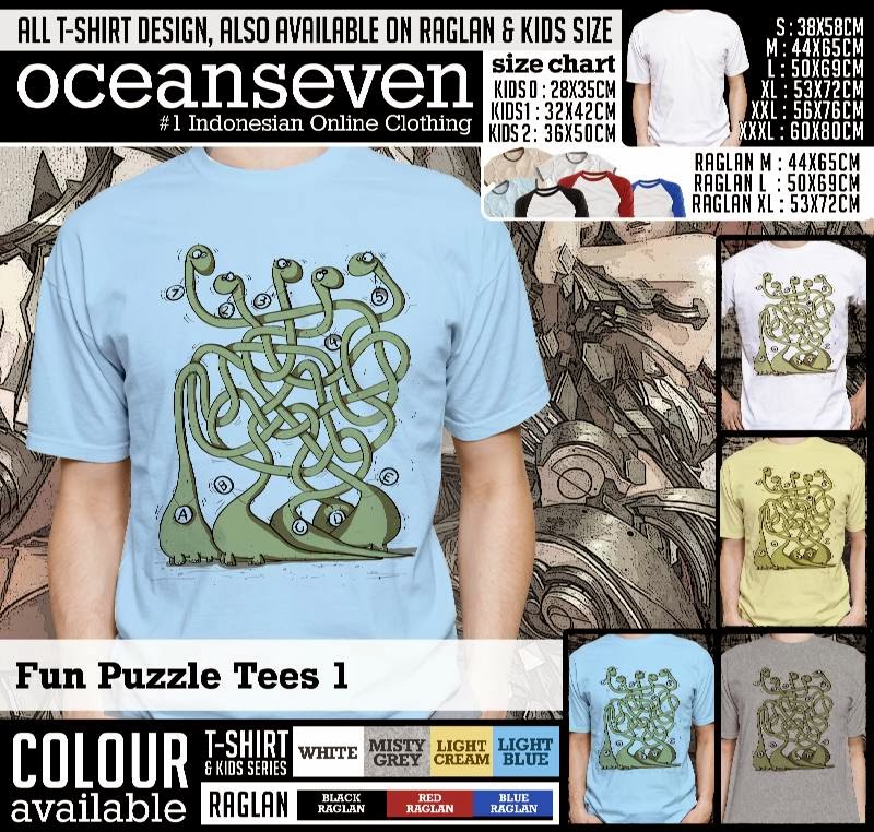 Kaos Fun Puzzle Tees 1