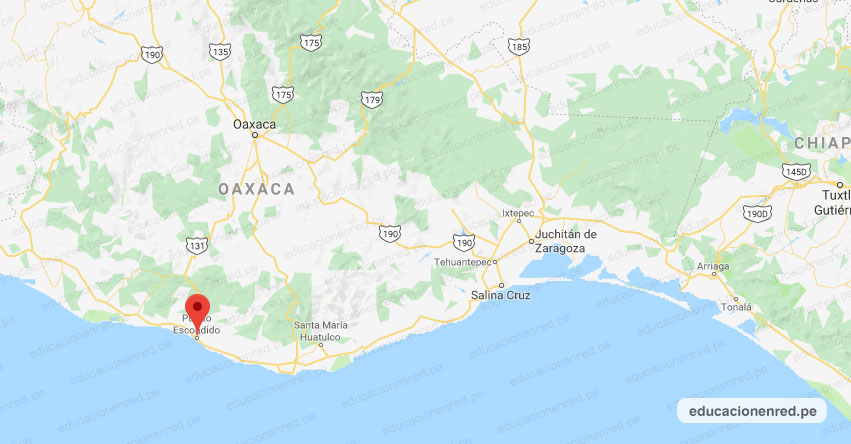 Temblor en México de Magnitud 4.0 (Hoy Miércoles 5 Junio 2019) Sismo - Terremoto - Epicentro - Puerto Escondido - Oaxaca - SSN - www.ssn.unam.mx