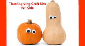 Thanksgiving craft kits for Girl Scouts and class parties.