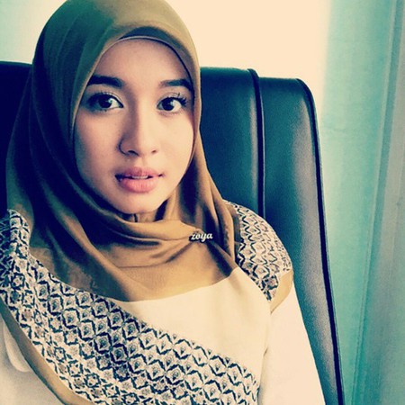 Nama Bahan Jilbab Laudya Chintya Bella