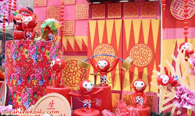 Man Ji Monkey, Swinging with Happiness, fahrenheit88, cny 2016, shopping mall cny decor