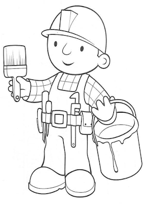 Bob o Constutor - Desenhos para Colorir - Bob the Builder