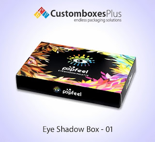 The quality of custom eye shadow boxes can’t be compromised at any cost at customboxesplus. Customized eye shadow boxes are available in kraft as well as cardboard. They are available in numerous options of styles such as sleeve packaging, window die-cut packaging, boxes with handles, or two-piece boxes. The high-quality material used in the manufacturing of eye shadow boxes keeps it away from any type of contamination. Our passion is to serve you with extremely quality robust material that creates a long-lasting impression about your product in the market. Custom eyeshadow boxes are the best ones with logos and graphics along with the tint of vibrant colors that have the capacity to bewitch the viewers on first sight and help you in choosing your brand.