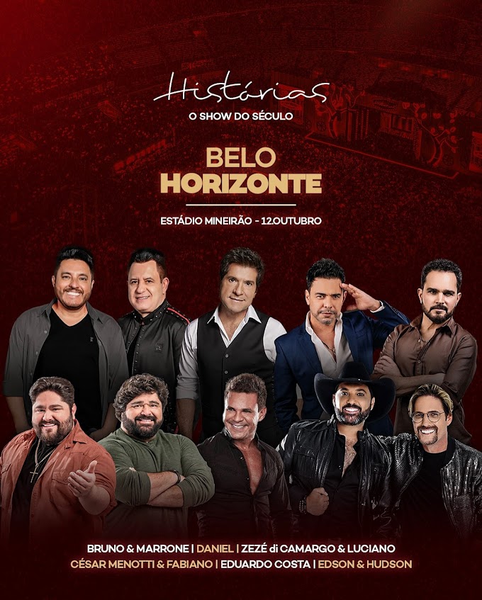 12/10/2024 Show Histórias - O Show do Século em Belo Horizonte [Estádio Mineirão]