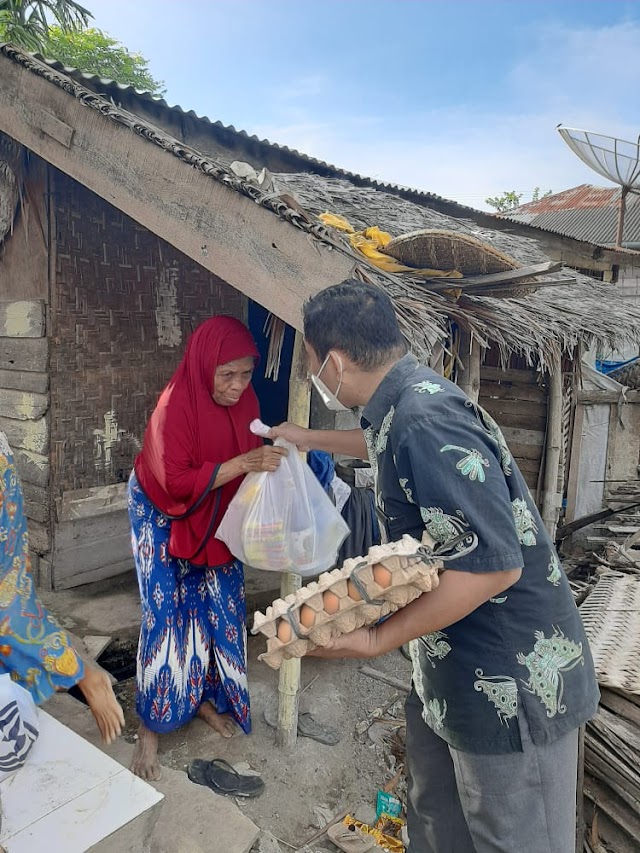 KPP Pratama Bireuen Salurkan Paket Sembako untuk Dhuafa Gampong Lancok-lancok