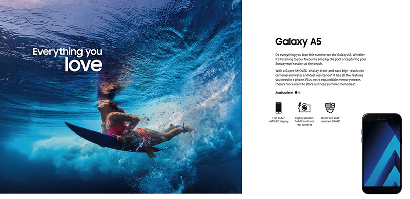 Samsung sued for "misleading" Galaxy phones water resistance ads