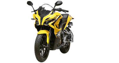 Bajaj Pulsar RS 200 Front view HD Image