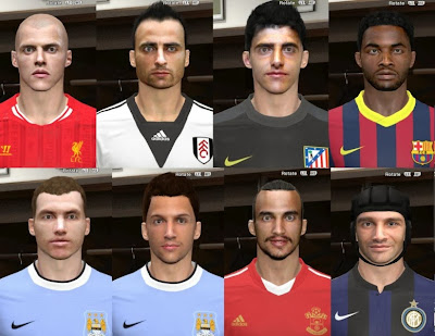 PES 2014 Facepack v.1 by thenott