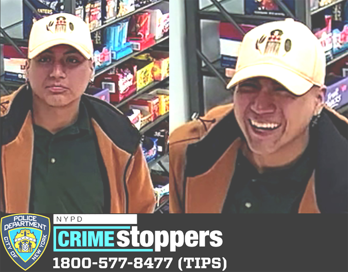 The NYPD is searching for this man and another in connection with two violent purse snatchings in Queens. -Photo by NYPD