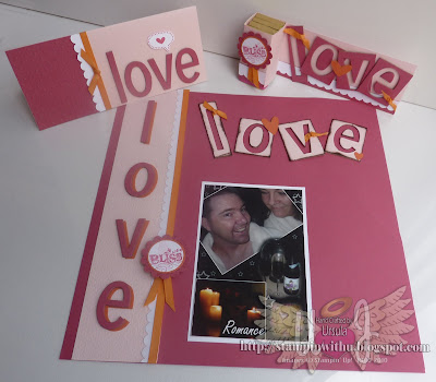 Valentines Workshop Card and Scrap Page