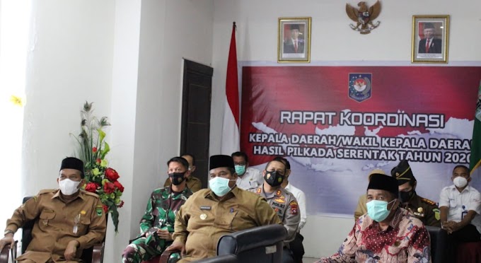 Bupati Suhatri Bur Ikuti Rakor  Secara Daring, Berikut Harapan Presiden Jokowi Kepada Kepala Daerah 