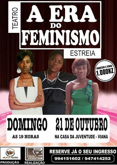 Peça "A era do feminismo" será exibida no Domingo