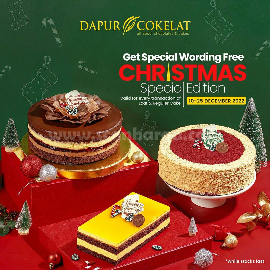 DAPUR COKELAT Promo Natal GRATIS Wording