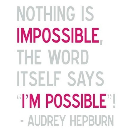 nothing is impossible quotes. Nothing is Impossible