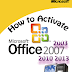 How to Activate Microsoft Office ( 2007 , 2013 & other )