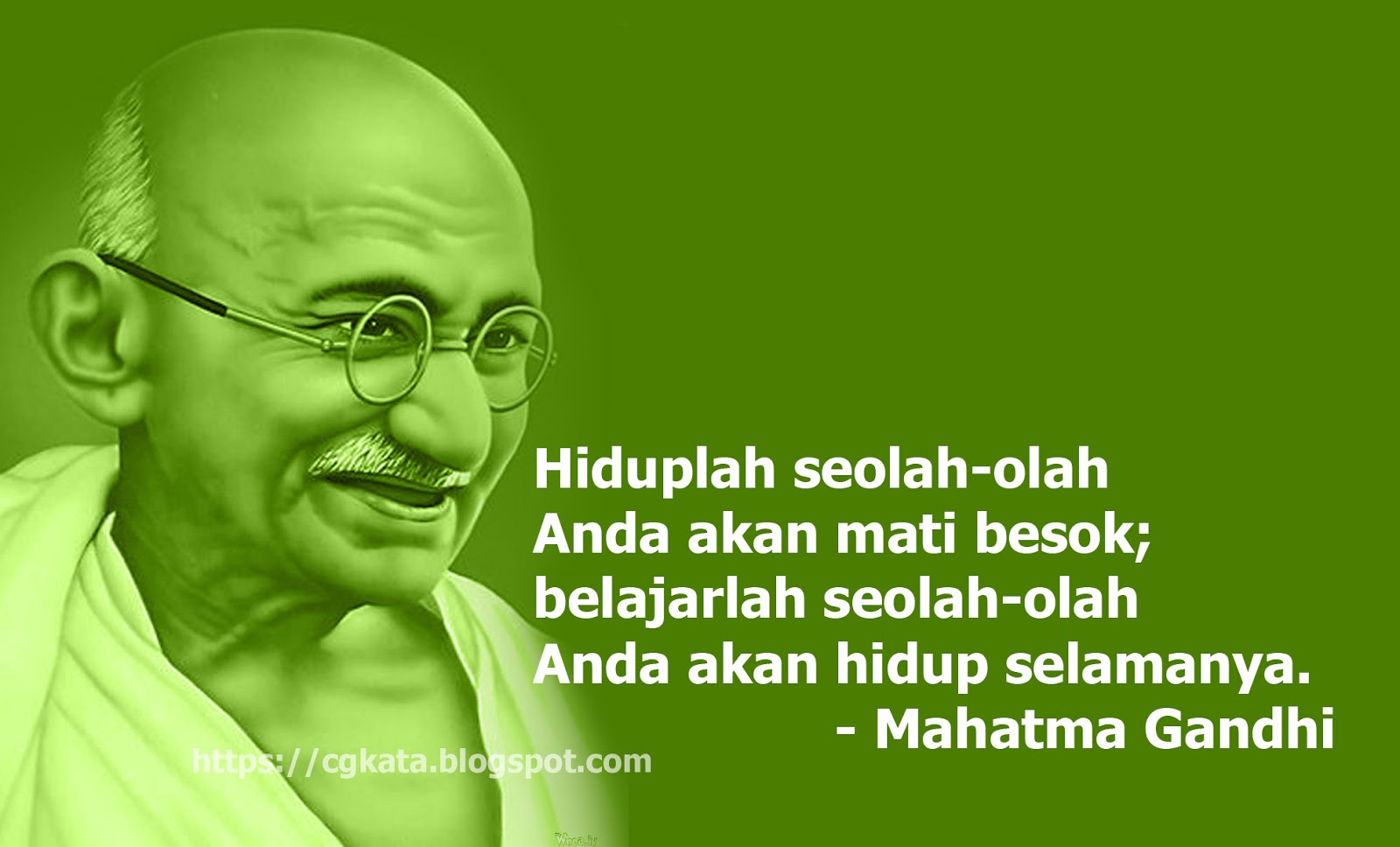 15 Kutipan Kata Bijak Mahatma Gandhi Tentang Perdamaian