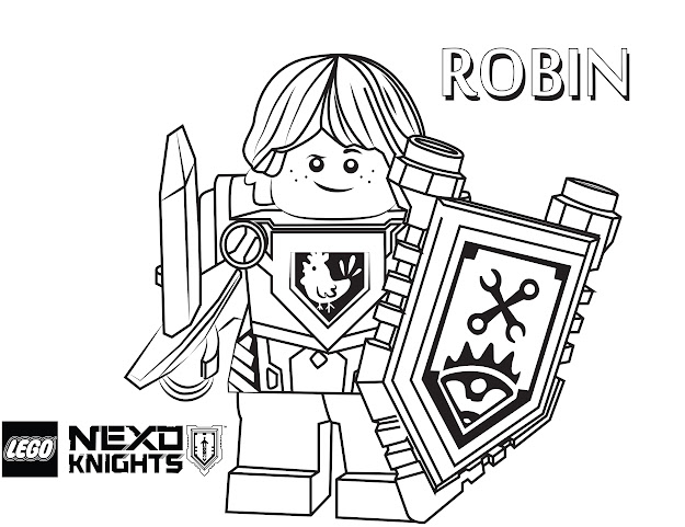 Lego Nexo Knights Coloring Pages  Free Printable Lego Nexo Knights Color  Sheets