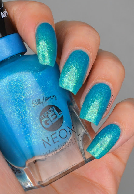 Sally Hansen Miracle Gel Neon Chill Out Swatch