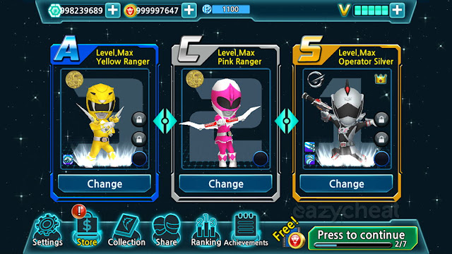  Power Rangers Dash v1.5.8 Apk Mod [Unlimited Power]