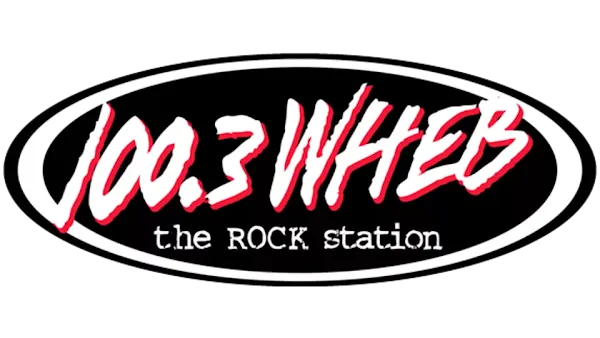 100.3 WHEB · The Rock Station