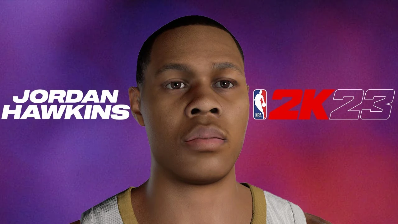 NBA 2K23 Jordan Hawkins Cyberface