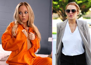 Lindsay Lohan's Prison Porn Parody