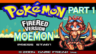 Pokemon Moemon FireRed GBA Cover