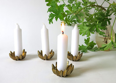 Brass Candleholders