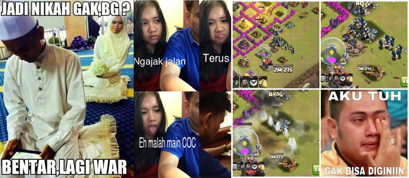 Kumpulan Meme Dan Foto Lucu Tentang Clash Of Clans Clash Of Clans