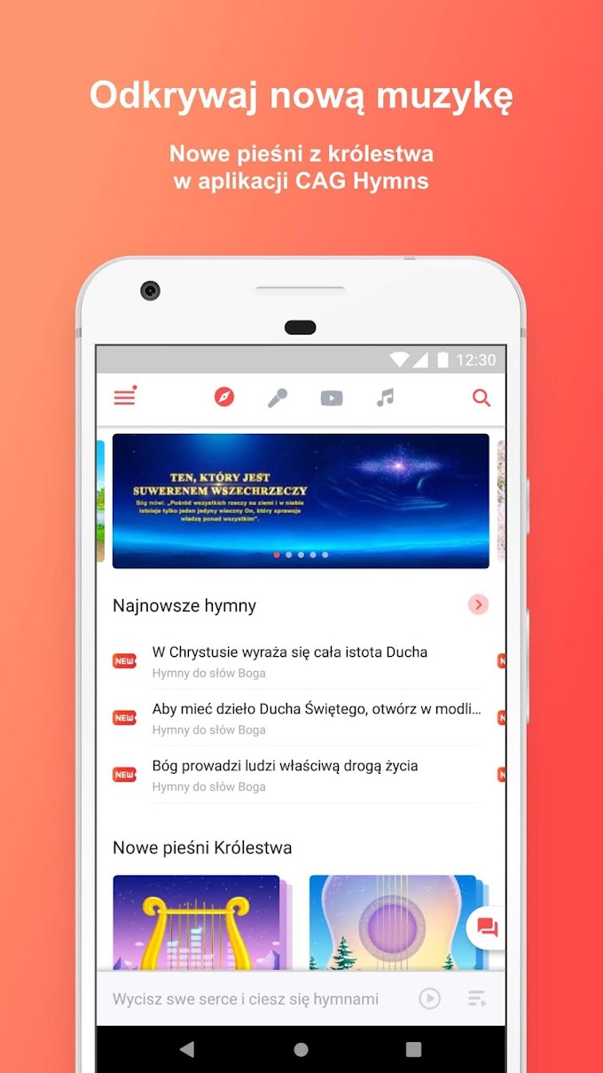  Z aplikacją CAG Hymns będziesz mieć wszystkie ulubione hymny zawsze przy sobie, aby móc się nimi cieszyć i chwalić Boga gdziekolwiek jesteś!