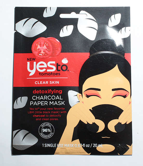 Yes to Tomatoes Detoxifying Charcoal Paper Mask
