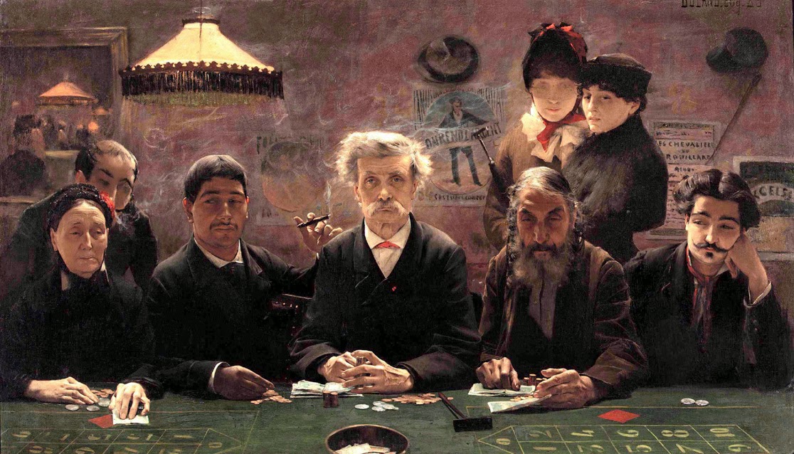 Jean-Eugène Buland: Le tripot, 1883
