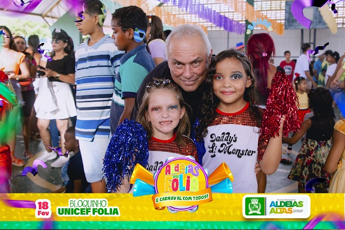 FESTÃO - Bloquinho UNICEF Folia une diversão e partilha em prol das crianças carentes de Aldeias Altas