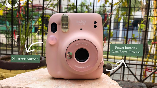 Patty Villegas - The Lifestyle Wanderer - Fujifilm - PH - Instax Mini 11 - Review - buttons