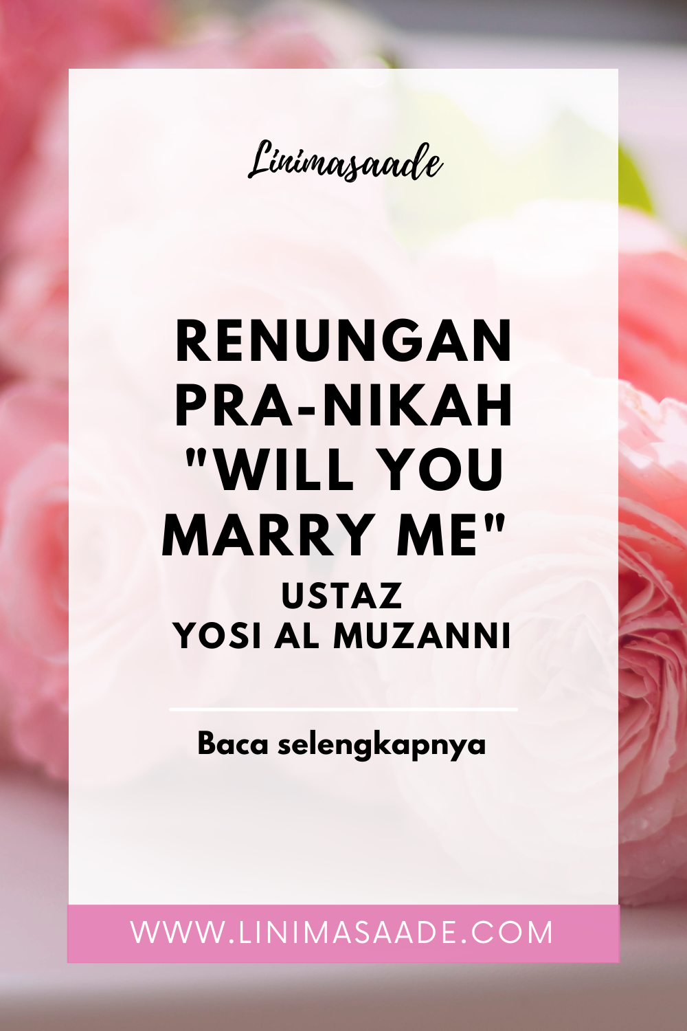 Renungan pra-nikah