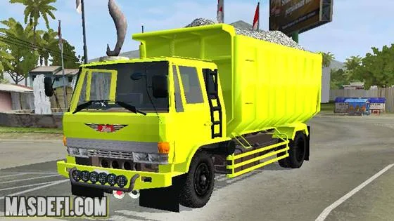 mod hino ranger dump muatan pasir