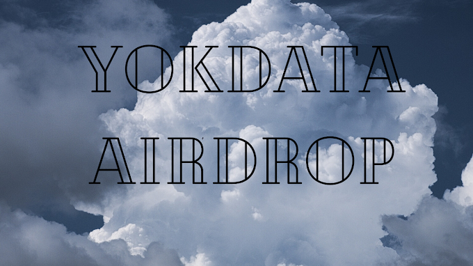 YOKdata airdrop is a sum of 1,000,000 YOKcoins
