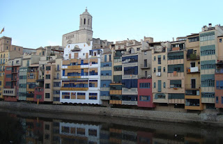 Casas de colores Girona