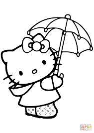 Umbrella Coloring Page 9