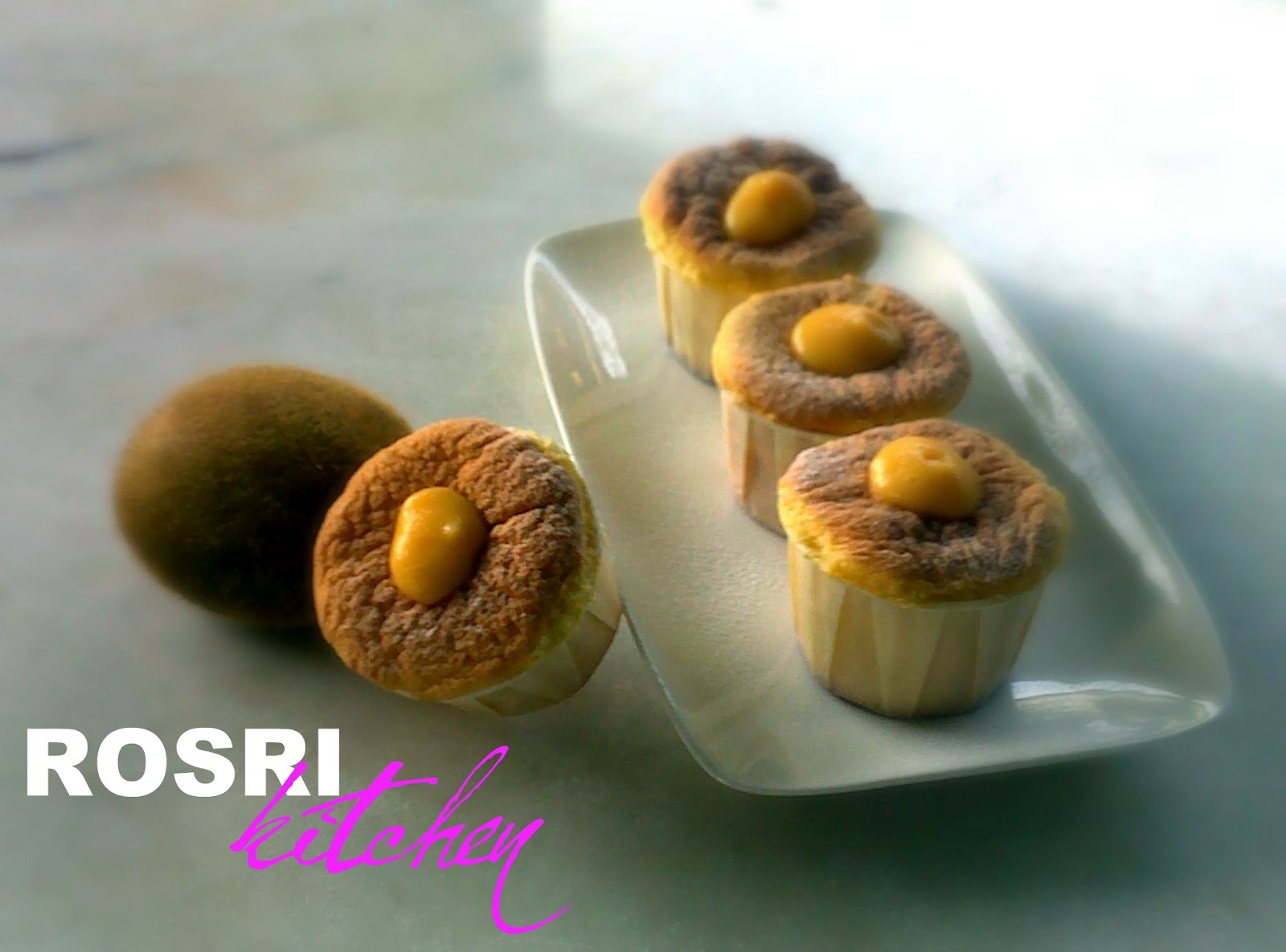 ROSRI kitchen: Hokkaido Chiffon Cup Cake