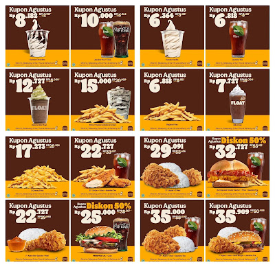 promosi kupon Burger King terbaru diskon 50%