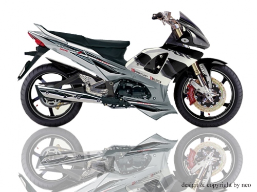 otomotif bike Contoh Modifikasi Honda Supra  X  125 