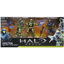 Halo Reach McFarlane Toys Action Figure 3Pack Infection Human Spartan 2x Zombie Spartan