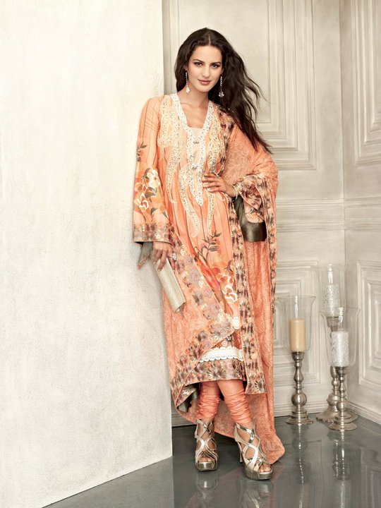 Gul Ahmed Eid Girls Dress Collection 2011 Gul Ahmed Eid Girls Dress Collection 2012