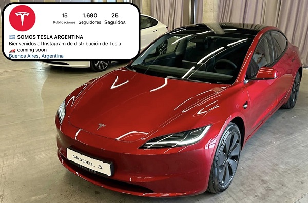 Argentesla importador Tesla Motors Argentina